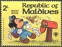 Maldives 1979 Walt Disney 2 L Multicolor Scott 827